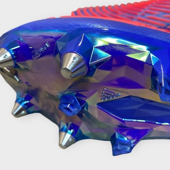 Adidas Predator Edge + Soft Ground Blue Soccer Cleats HO2916 Mens size 10.5 New - Picture 9 of 10